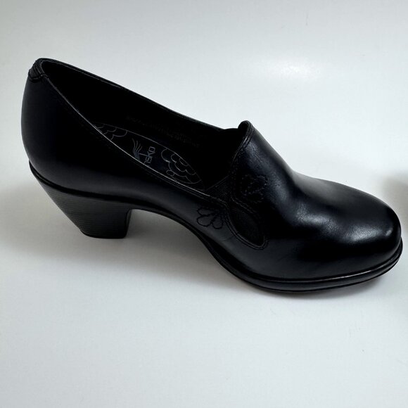 DANSKO WOMEN'S BLACK LEATHER CLOGS COMFORT SHOES SIZE 36 (US 5.5/6) - Picture 13 of 16
